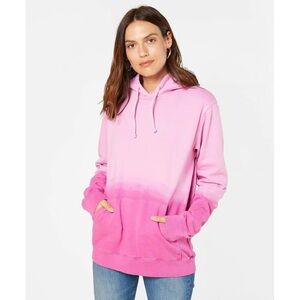 OUTERKNOWN Women's Sunfade Hoodie in Pink Ombre Gradient - S